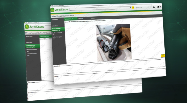 JOHN DEERE CAN AND CONNECTIVITY HEALTH WIZARD